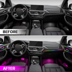 Dreamcolor Acrylic Interior Car Lights, WEBUPAR Car Accessories 18 in 1 Car LED - Image 4