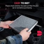 BDFHYK CF11177 Cabin Air Filter - Image 4