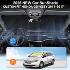 Custom Fit Odyssey Windshield Sunshade - Image 4