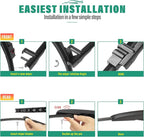 26" 20" 13" Windshield Wiper Blades Replacement - Image 8