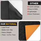 Oil Spill Mat, 64 x 32 Inch Garage Floor Mat Heavy Duty Absorbent Oil Pad - Image 4