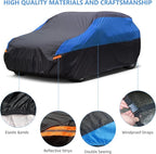 SUV Car Cover Waterproof All Weather, Cover Full Exterior Cover Windproof - Image 3