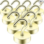 Neosmuk Magnetic Hooks, Cruise Ship Essentials, 40lb+ Heavy Duty Magnetic Hooks by Neosmuk