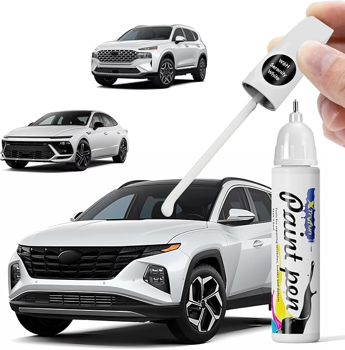 Serenity White Touch Up Paint Compatible by XTryfun