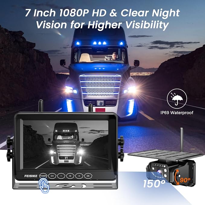 Magnetic Solar Wireless Backup Camera - Image 5
