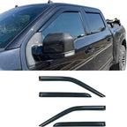 Smoke Side Wind Deflector Rain Guards Compatible - Image 5