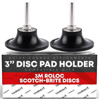 3-inch Conditioning Disc Pad Holder Assembly by T1ATruBuilt1Automotive