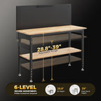 60" Work Bench Adjustable Height - Image 7