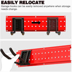 Garage Tool Organizer Wall Mount 49.5inch - Image 5
