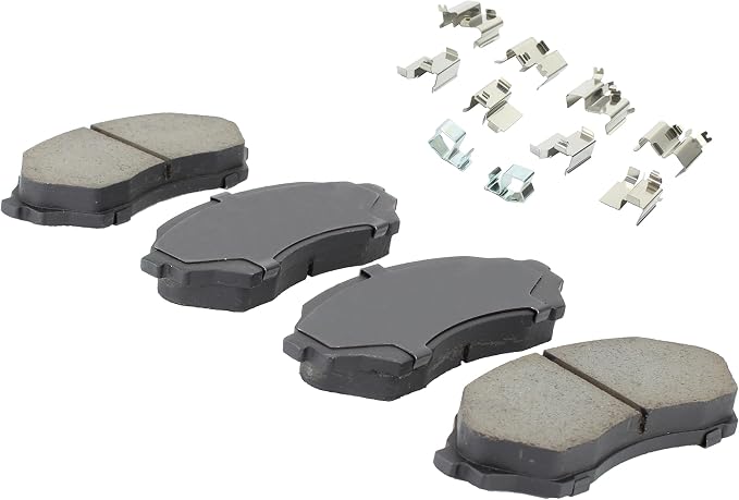 Premium Ceramic Front Brake Pads Compatible - Image 2