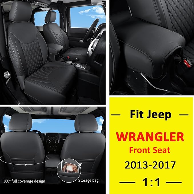 GIANT PANDA Customized Front Car Seat Covers - Image 2
