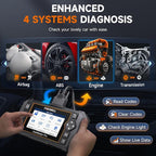 FOXWELL NT614 Elite OBD2 Scanner 4 System Code Reader Scan Engine ABS SRS - Image 3