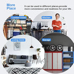 4 Tier Shelving Unit NSF Wire Shelf Metal Large Storage Shelves Heavy Duty - Image 7