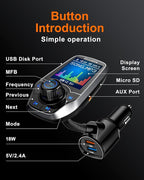 Upgraded Bluetooth FM Transmitter - Image 7