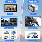 Portable Wireless with Apple CarPlay and Android Auto Screen - Image 3