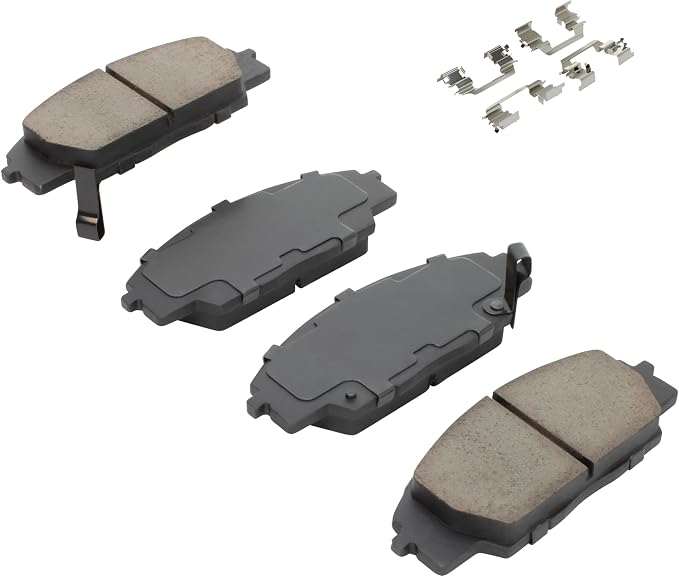 Premium Ceramic Front Brake Pads Compatible - Image 2