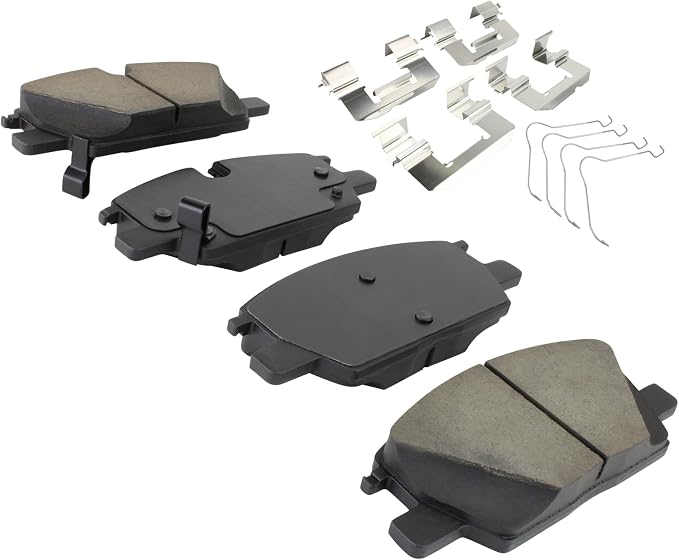 Premium Ceramic Front Brake Pads Compatible - Image 2