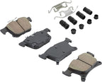 Premium Ceramic Rear Brake Pads Compatible - Image 2