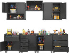 Metal Tool Cabinet, Garage Storage Cabinet System, Wall Cabinet & Locking by VIYET