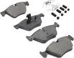 Premium Semi-Metallic Front Brake Pads Compatible - Image 2