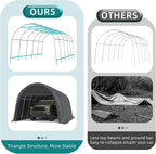 EROMMY Carport 13 x 20 FT Heavy Duty, Portable Garage - Image 4