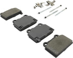 Premium Semi-Metallic Rear Brake Pads Compatible - Image 2