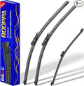 3 wipers Replacement for 2020-2023 Ford Escape, Windshield Wiper Blades by ROOPPA