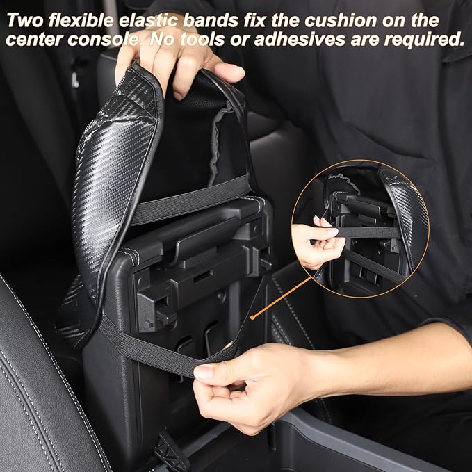 Car Armrest Box Cover Protector Compatible - Image 6