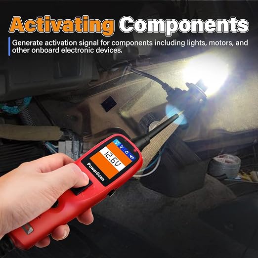 Autel PowerScan PS100 Automotive Circuit Tester 2.0, 12-24V Power Circuit Probe - Image 5
