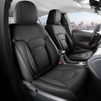 FREESOO Car Seat Covers Full Set, Waterproof Automotive Seat Covers, Leather by FREESOO