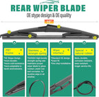 24" 24" 10" Windshield Wiper Blades Replacement - Image 4