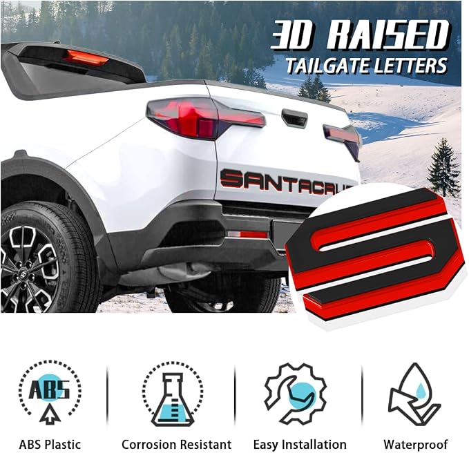 Tailgate Insert Letters Compatible - Image 4