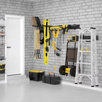 Garage Tool Organizer Wall Mount 13 PCS, Yard Garden Tool Organizer, Adjustable - Image 6