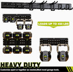 Garage Tool Organizer Wall Mount 49.5inch - Image 3