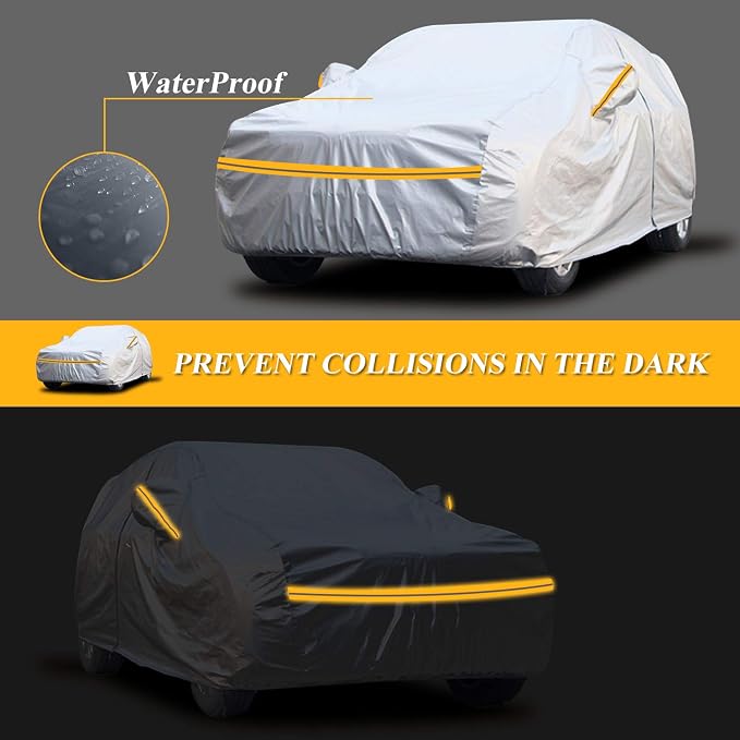 Autsop SUV Car Cover Waterproof All Weather, 12-Layer Car Covers - Image 5