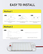 Dome Light for RV Interior, 48LED 800LM Ultra Bright 12 Volt LED White Lights - Image 7