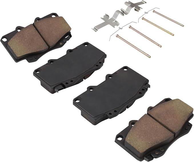 Premium Ceramic Front Brake Pads Compatible - Image 2