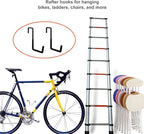 Rafter Hanger Hook 2 Pcs, Large S Hooks, Upgraded Fence Hangers, Ladder and - Image 5