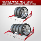 ROBLOCK Adjustable Tire Rack Wall Mount - Image 3