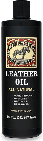 Leather Oil Leather Conditioner 16oz | Waterproofs, and Restores Boots by Bickmore