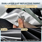 Cartist Windshield Sun Shade Compatible - Image 4