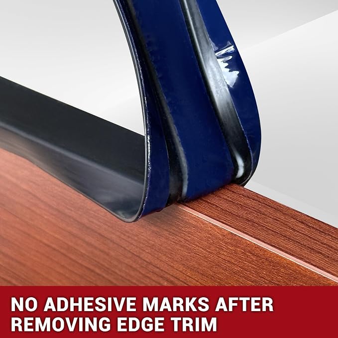 Rubber Edge Trim, 3/4" Self Adhesive Flexible U Channel Edge Protecter - Image 4