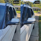 Sunproof Waterproof Side Window Wind Deflector, Window Visor fit - Image 5
