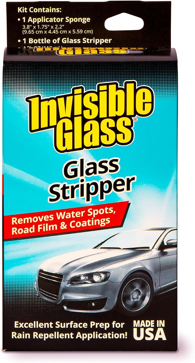 Invisible Glass 91411-6PK Glass Stripper – Hard Water Spot Remover – Strips - Image 2