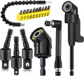 17pcs Flexible Drill Bit Extension, Include 3pcs Rotatable Socket Adapter 2pcs by CIGOTU