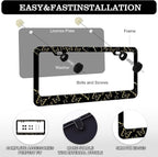 Golden Butterfly License Plate Frames - Image 3