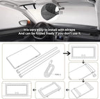Car Sun Visor Vanity Makeup Mirror, Universal - Image 6