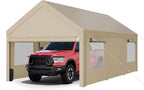 JY QAQA Carport, 10x20 FT Heavy Duty Carport - Image 2