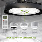 ASD LED High Bay UFO Light Fixture, Commercial Shop Lighting | 3CCT, IP69K - Image 8