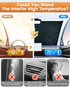 KUST Windshield Sun Shade Custom Fit - Image 6